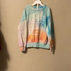 Justice Multicolor Tie-Dye Sweatshirt